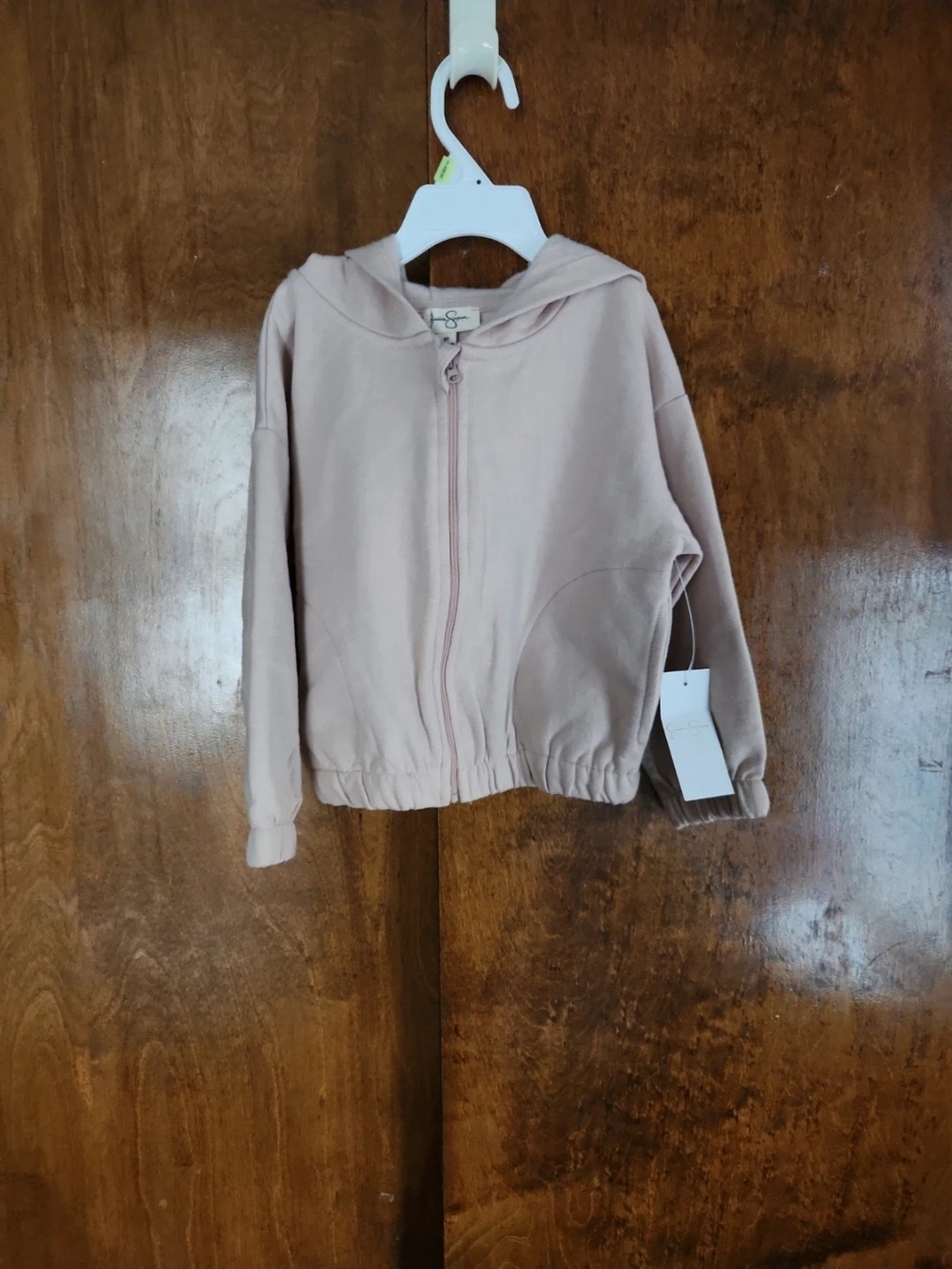 Jessica Simpson Girls Zip-Up Hooded Jacket
